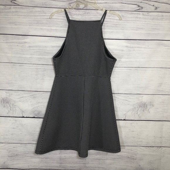 Forever 21 Polka Dot Mini Dress Sz Lg - Picture 6 of 6